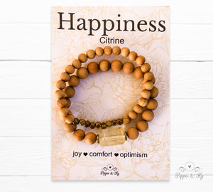 Citrine Crystal Bracelet 