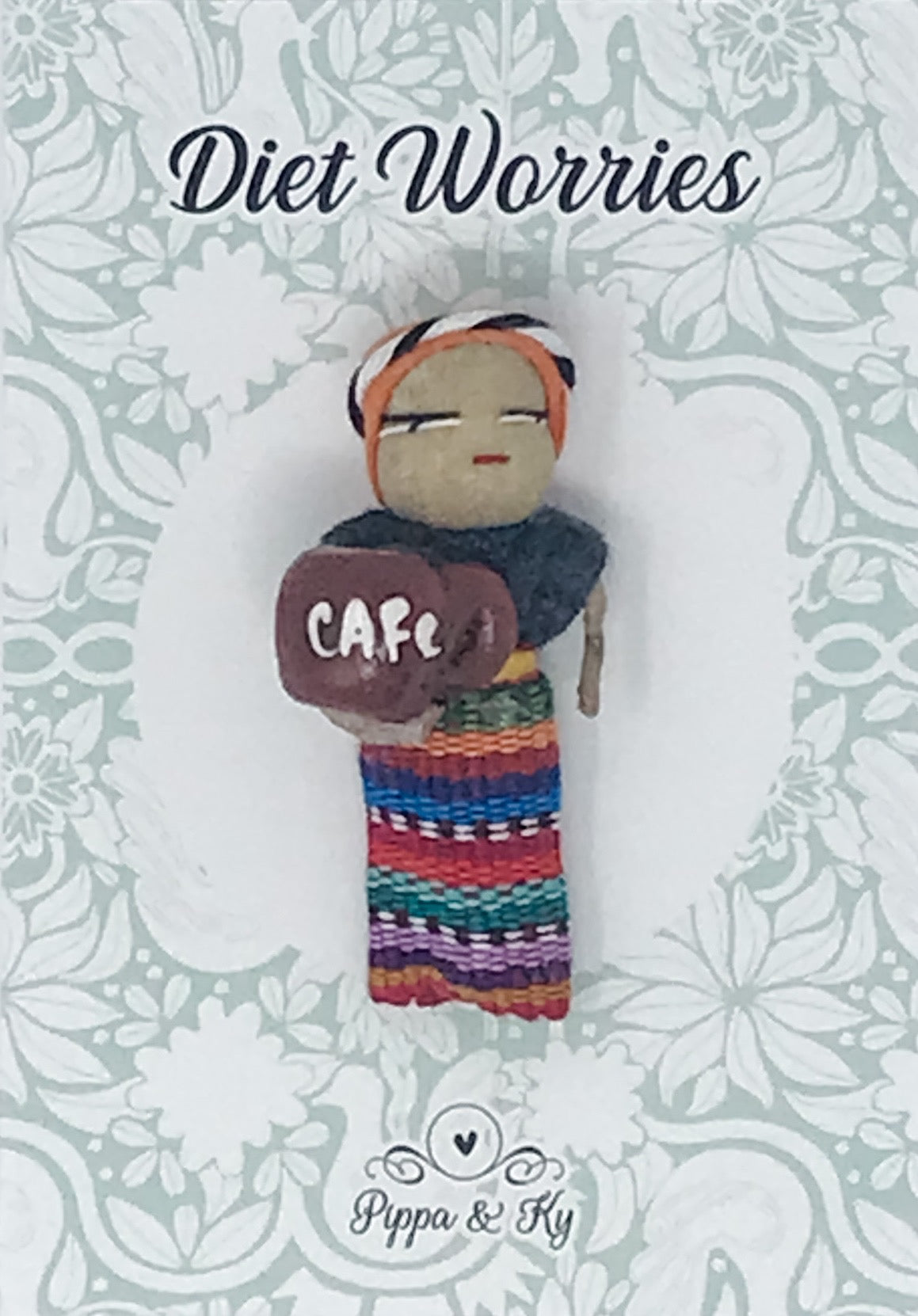 Guatemalan "Diet Worries" Worry Doll