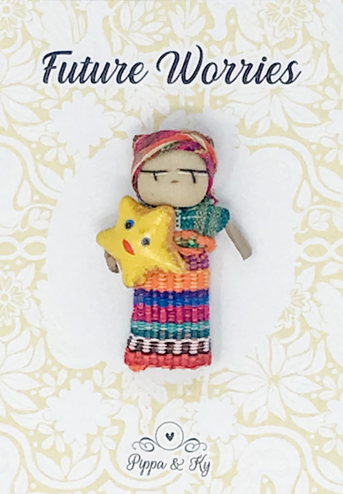 Guatemalan "Future Worries" Worry Doll