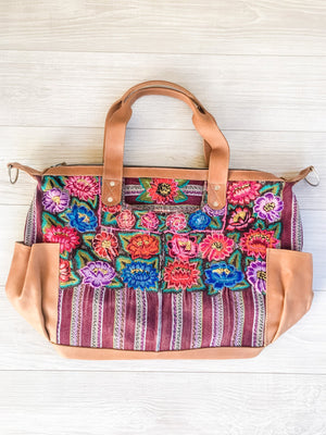 Huipil Floral Convertible Backpack