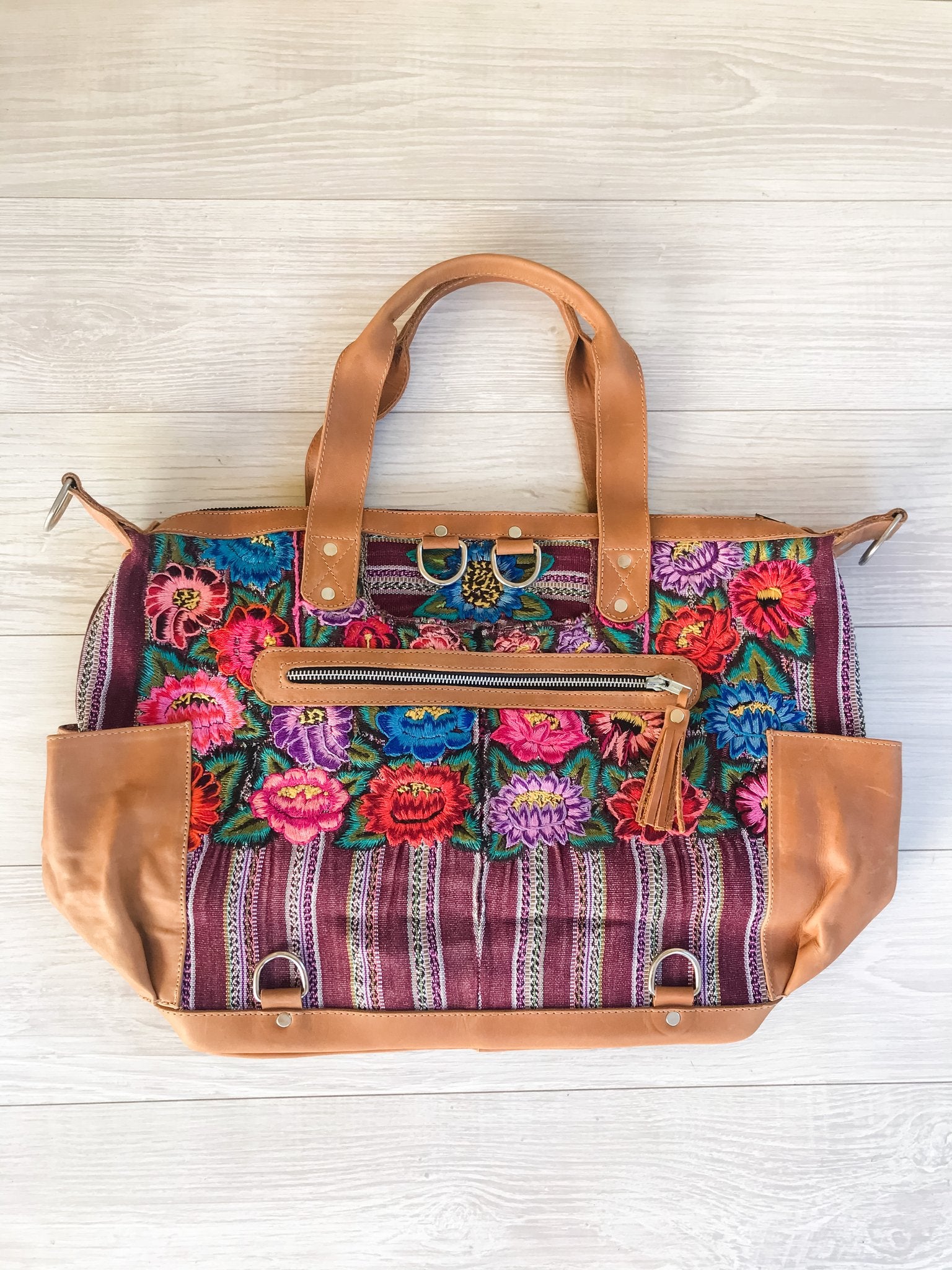 Huipil Floral Convertible Backpack