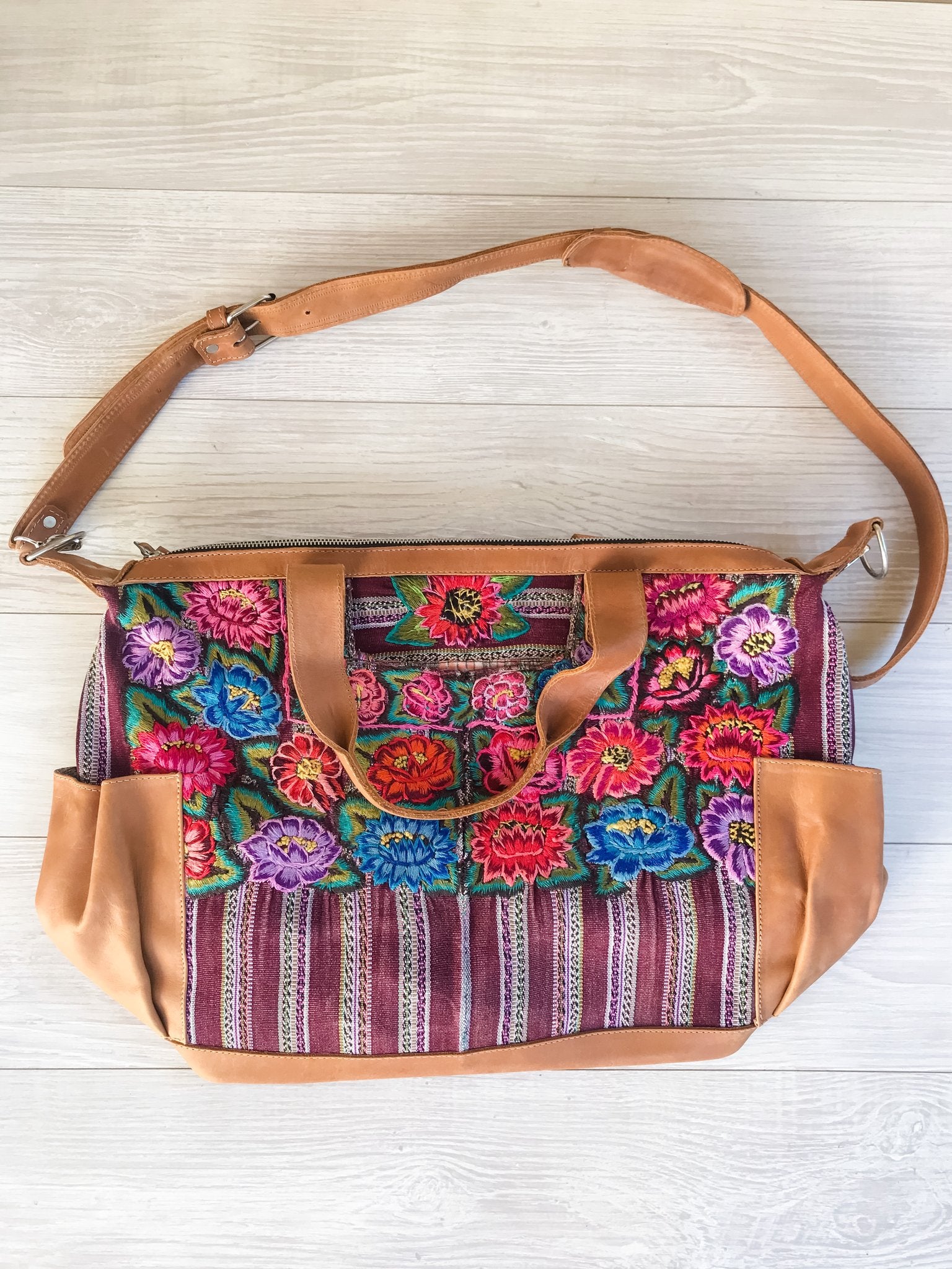 Huipil Floral Convertible Backpack