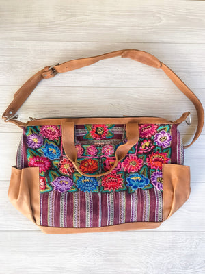 Huipil Floral Convertible Backpack