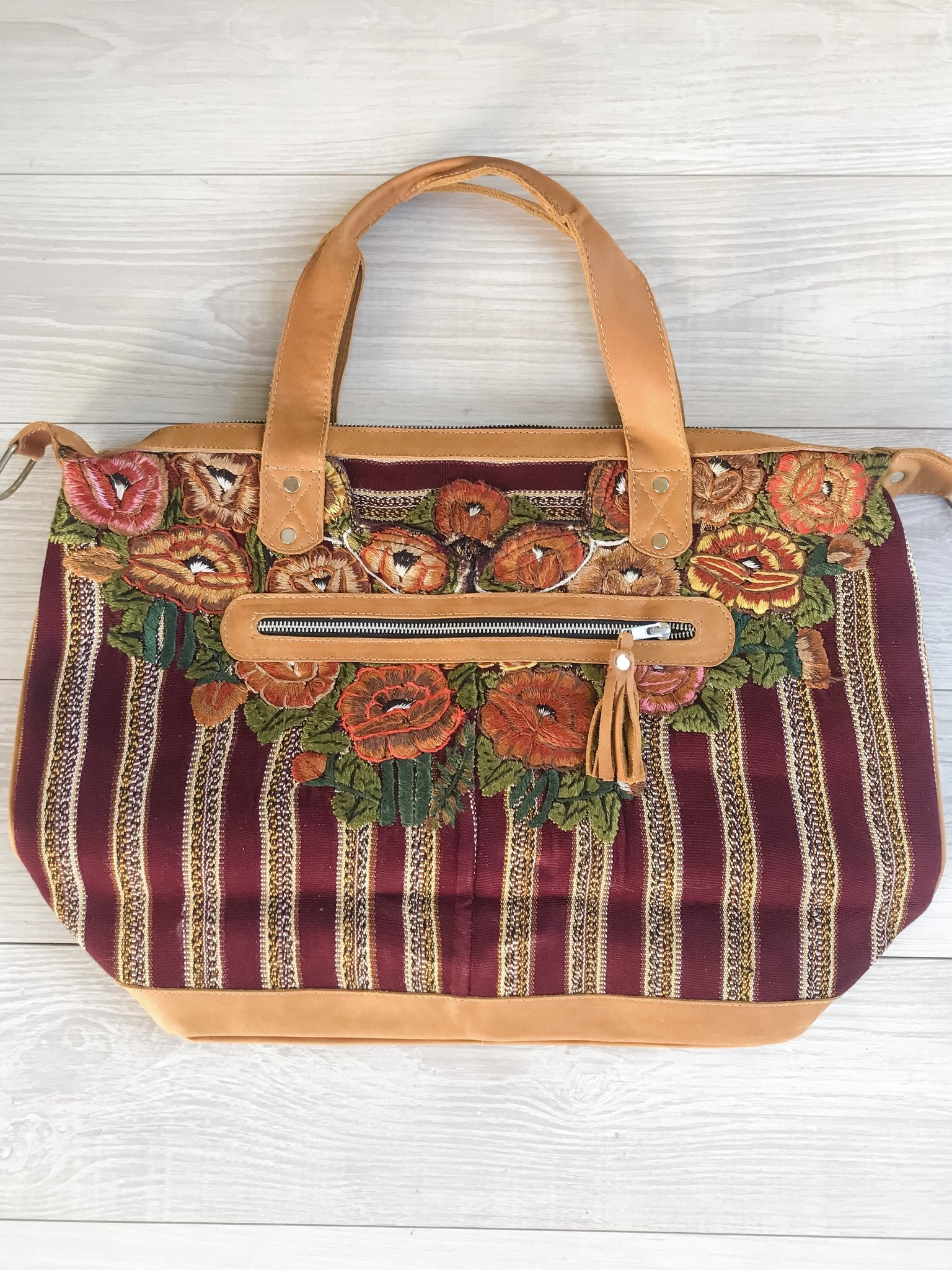 Huipil Floral Convertible Bag