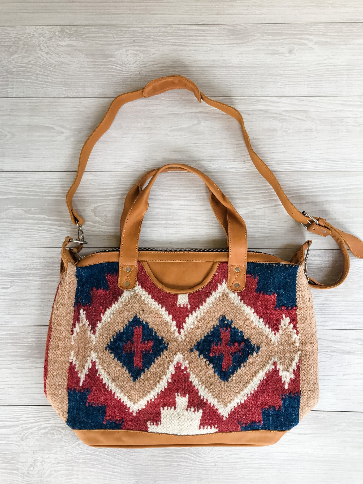 Chrisel Guatemalan Convertible Wool Bag - 10501