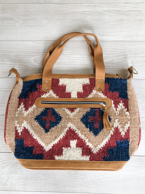 Chrisel Guatemalan Convertible Wool Bag - 10501
