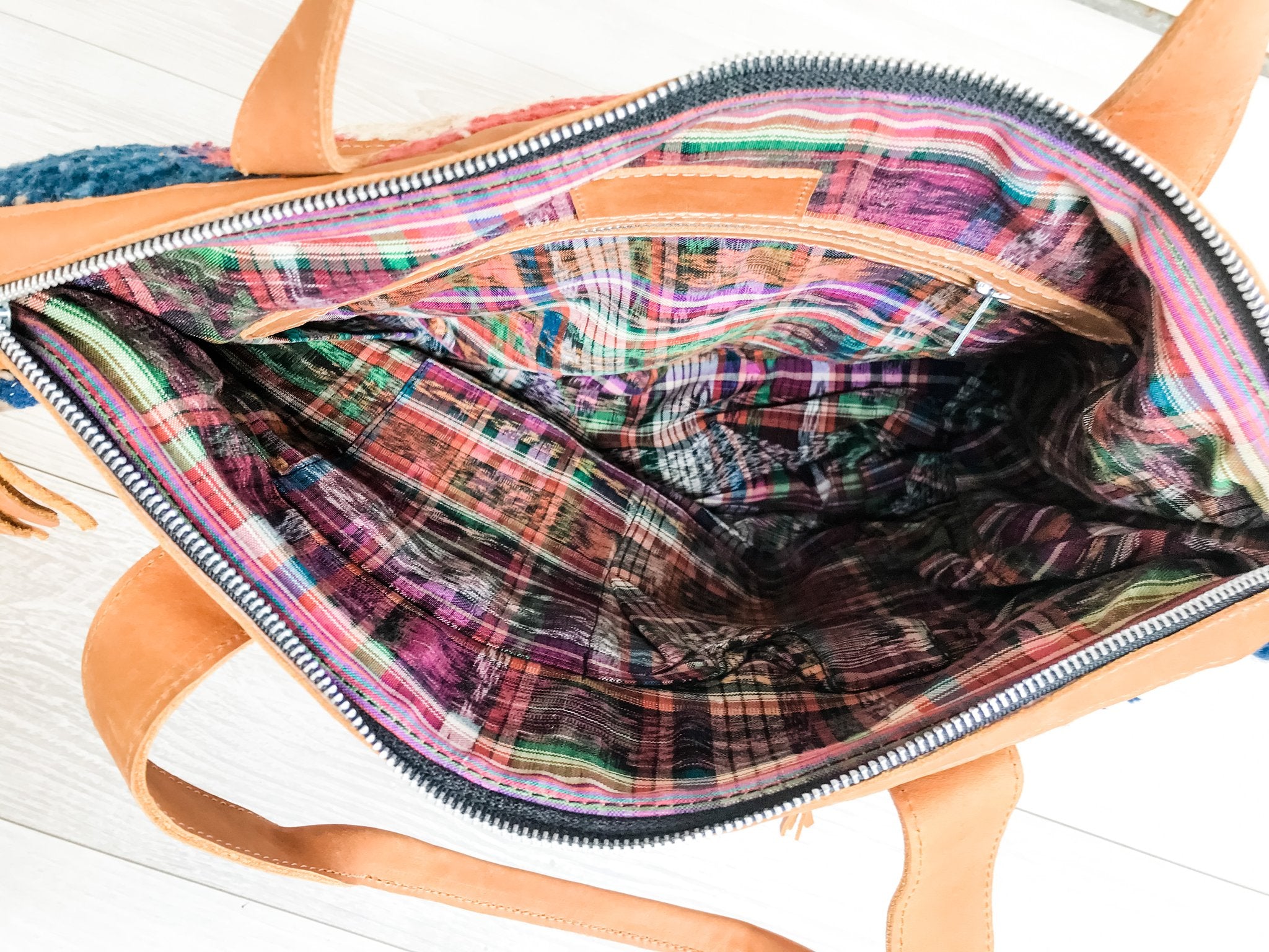 Chrisel Guatemalan Convertible Wool Bag - 10501