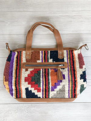 Chrisel Guatemalan Convertible Wool Bag - 10503
