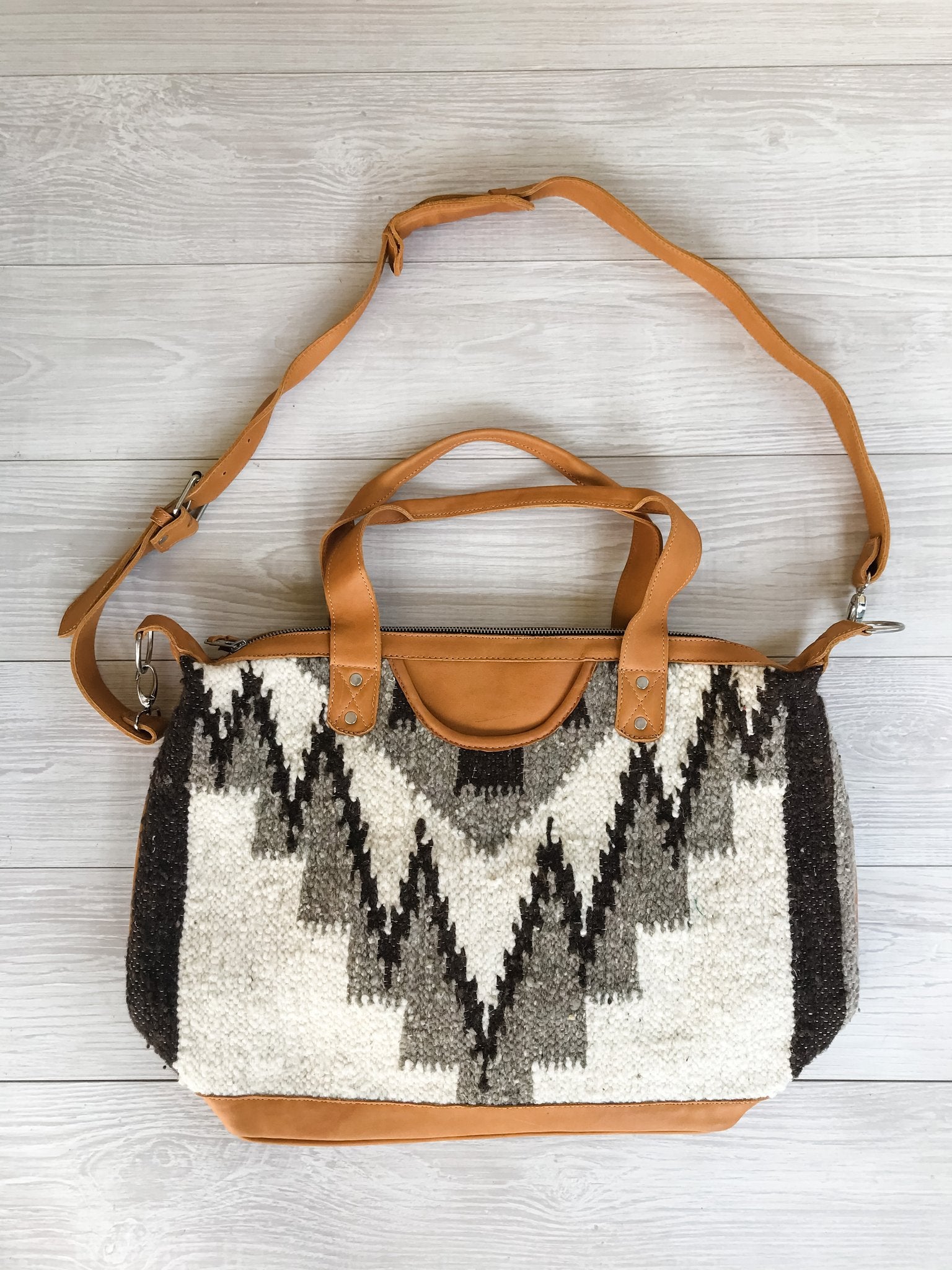 Chrisel Guatemalan Convertible Wool Bag - 10508