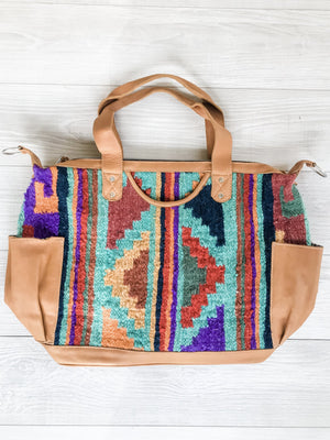Kisa Guatemalan Convertible Wool Bag - 10201