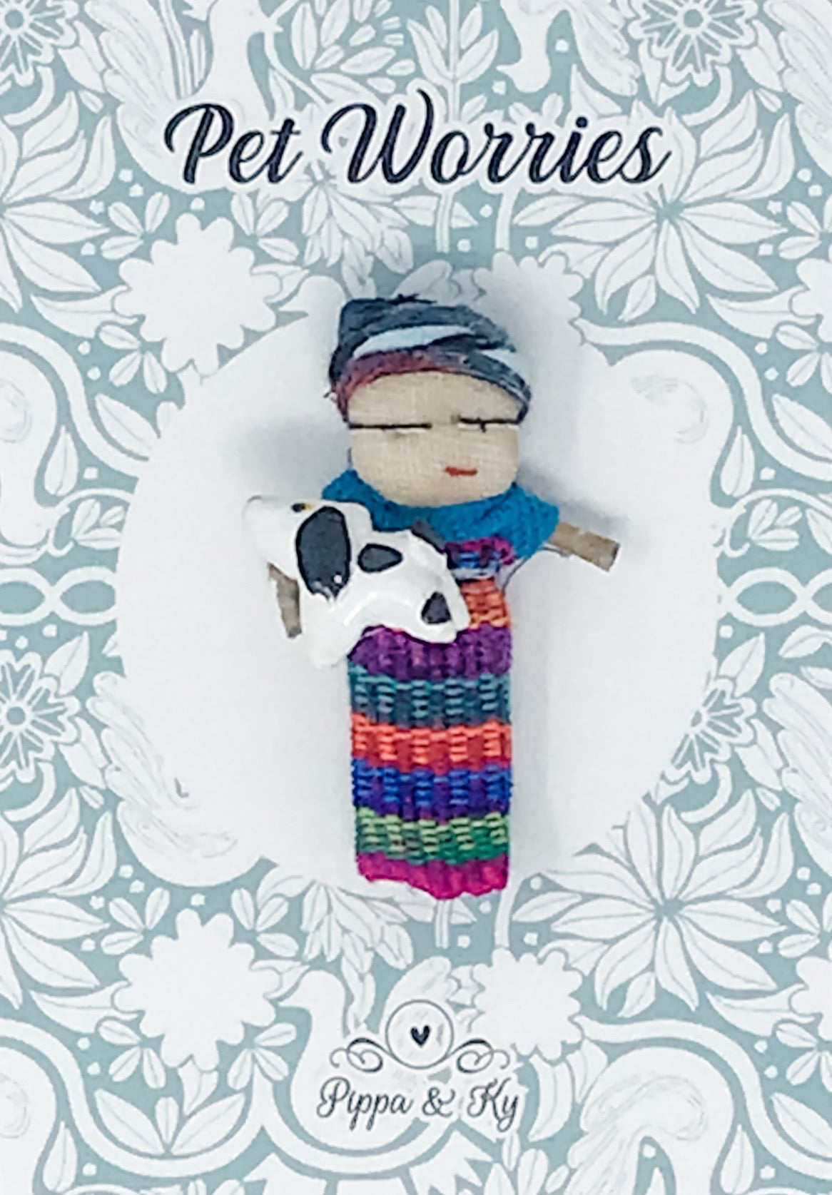 Guatemalan "Pet Worries" Worry Doll
