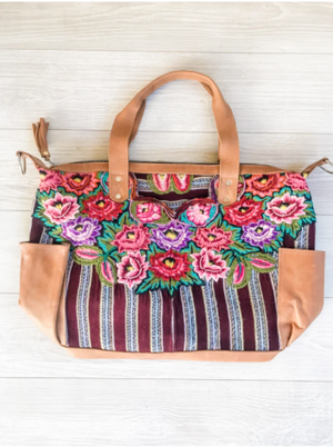 Huipil Floral Convertible Backpack
