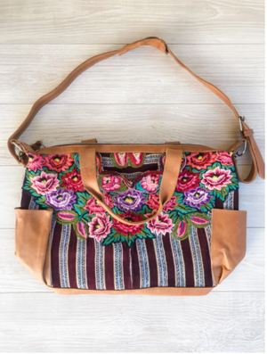 Huipil Floral Convertible Backpack